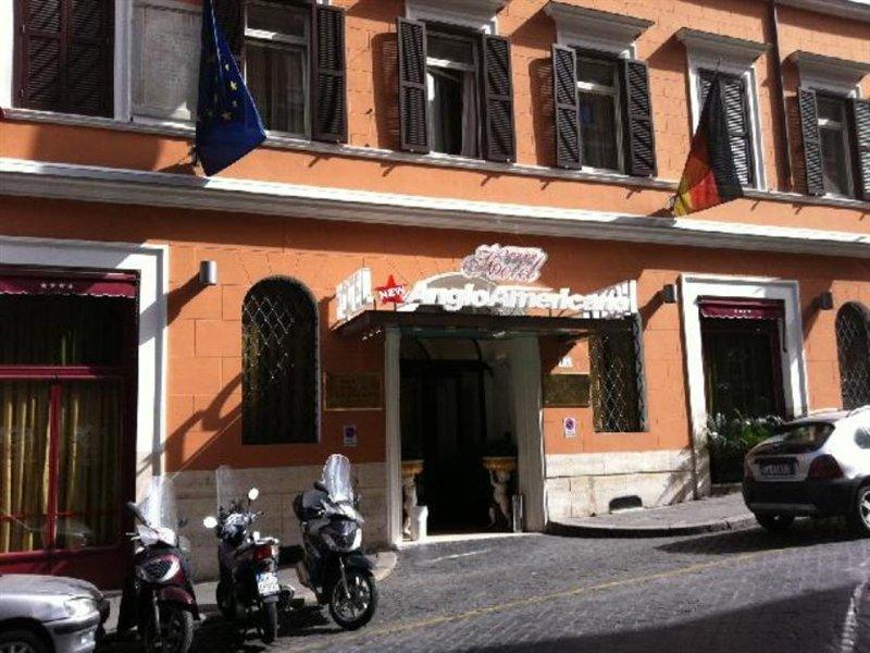 Hotel Anglo Americano Rome Bagian luar foto
